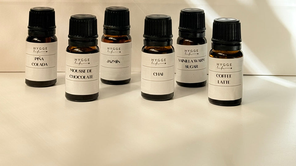 Esencias Aromáticas multipropósito para velas, home spray, difusores y cosmética