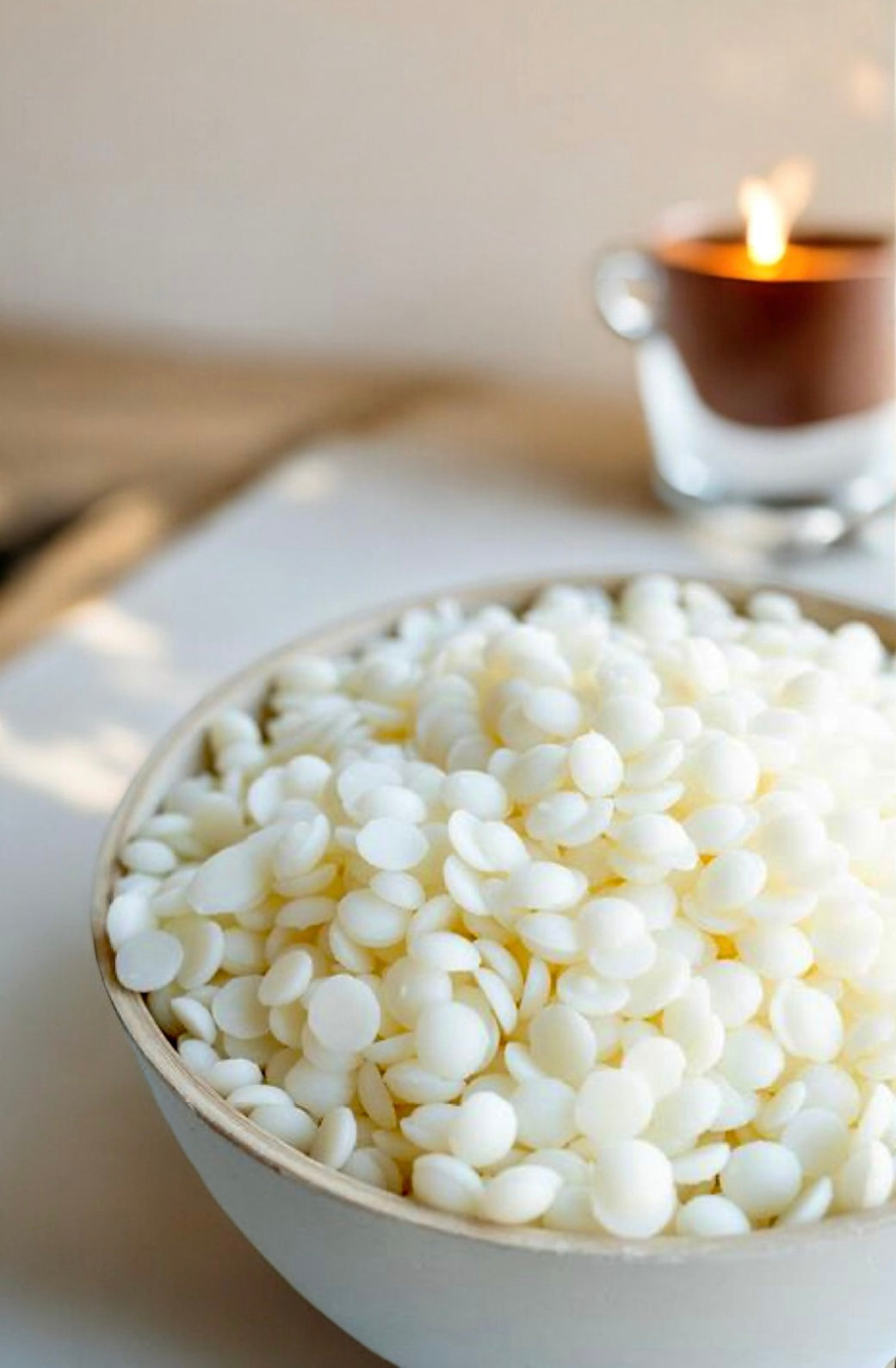 Cera de soya APF velas pilar