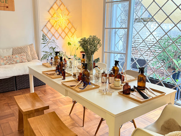 Workshop intensivo velas de soya, Home spray y home diffuser