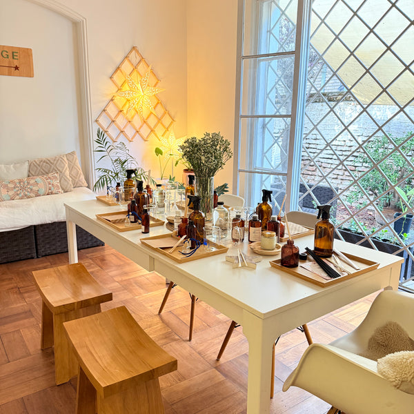 Workshop intensivo velas de soya, Home spray y home diffuser