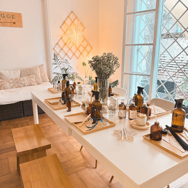 Workshop intensivo velas de soya, Home spray y home diffuser