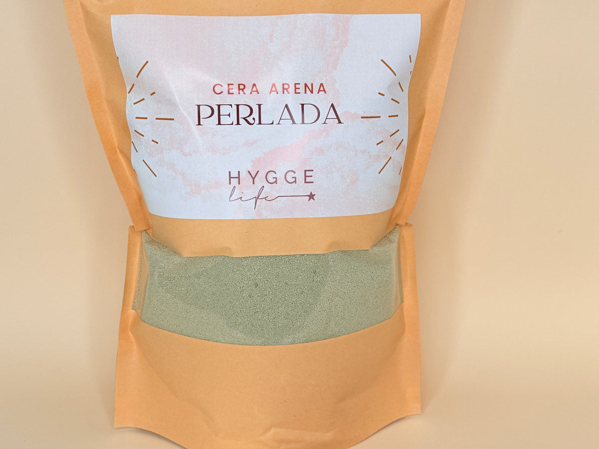 Cera arena perlada Verde