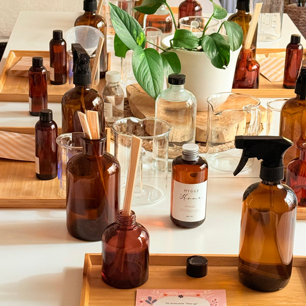 Workshop intensivo velas de soya, Home spray y home diffuser