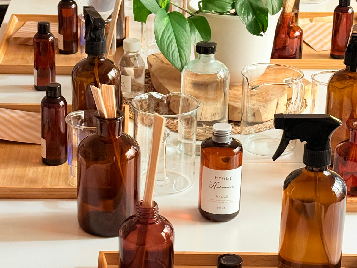 Workshop intensivo velas de soya, Home spray y home diffuser