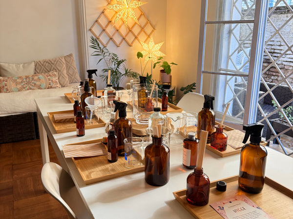 Workshop intensivo velas de soya, Home spray y home diffuser