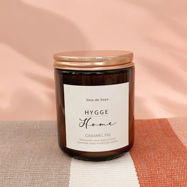 Vela de soya Ambar 200 Grs.