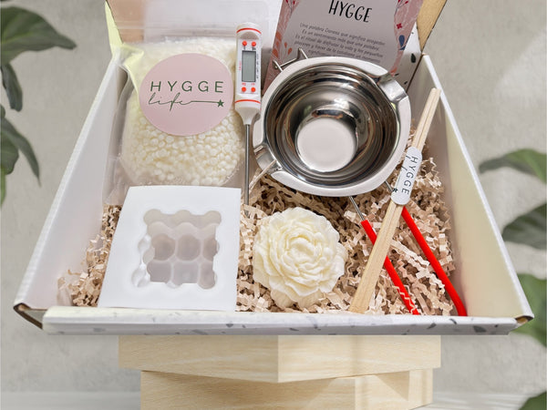 Kit inicial vela pilar Bubble+ regalo e-Book " HYGGE la ruta hacia una vida más feliz"