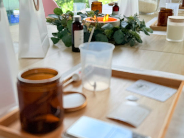 Workshop de velas & Fragancias para velas