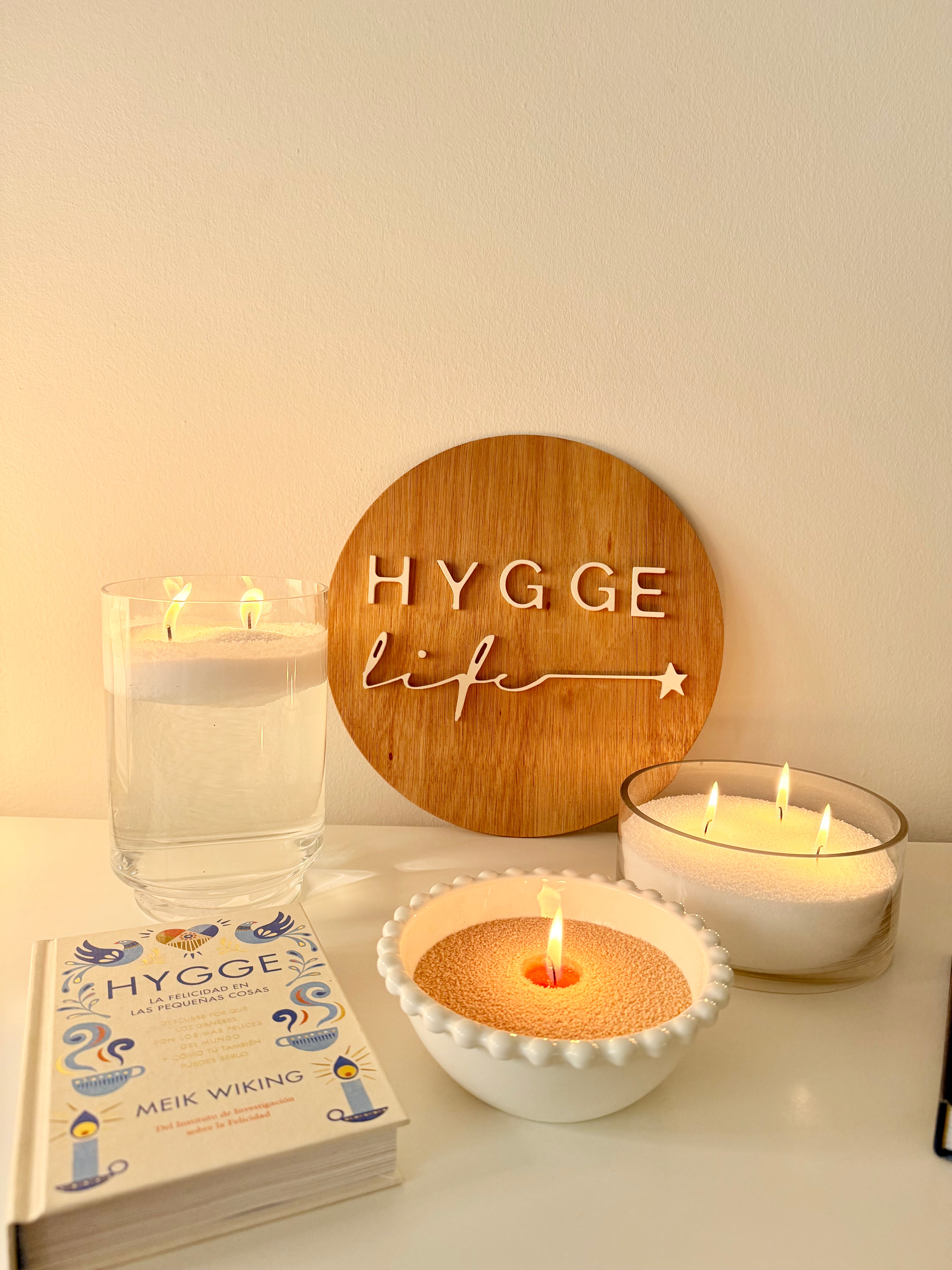 Cera arena perlada blanca