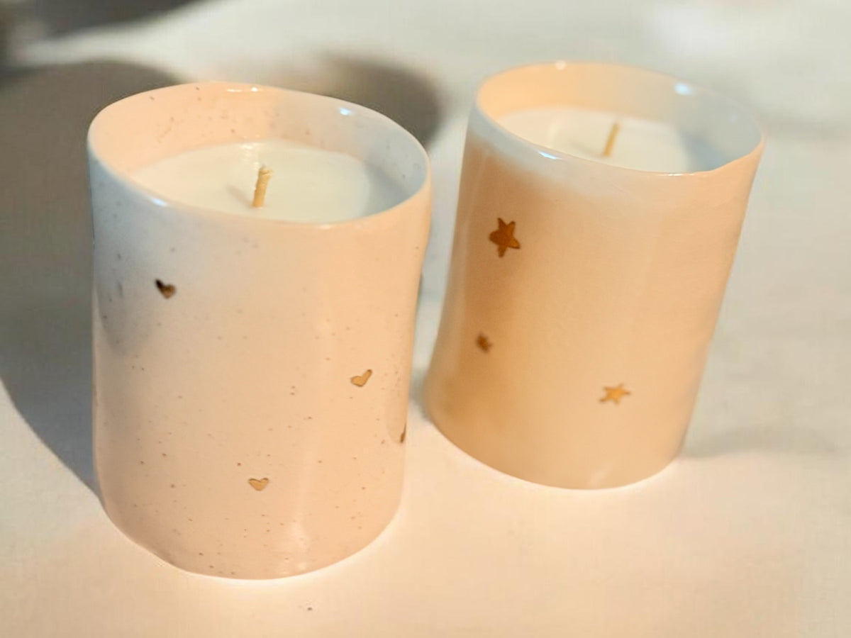 Vela jardín de estrellas