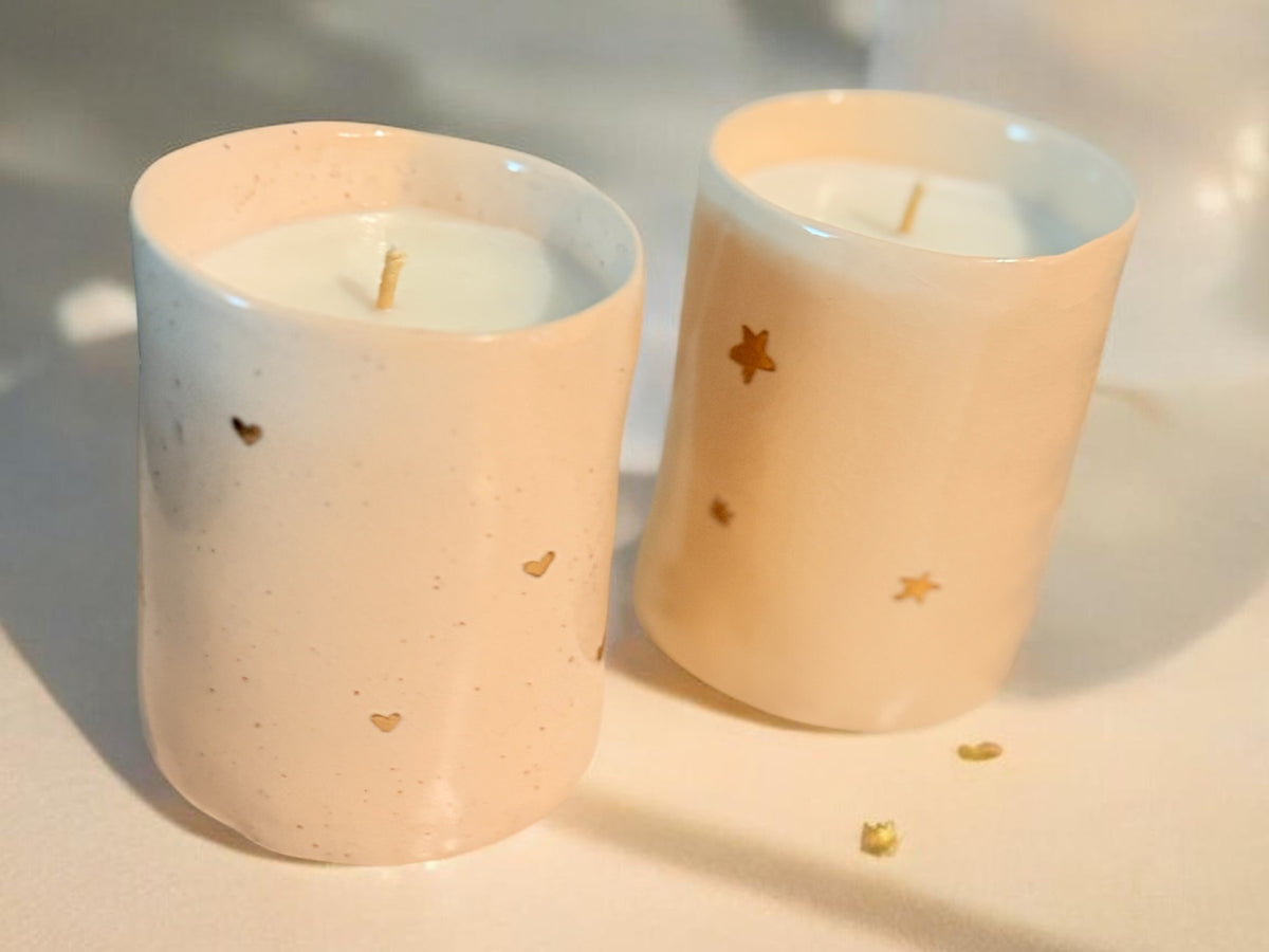 Vela jardín de estrellas
