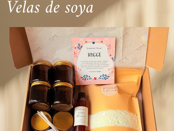 Kit Completo para Elaboración de Velas de Soya - 10 Envases de Vidrio Ámbar