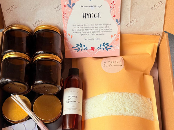 Kit Completo para Elaboración de Velas de Soya - 10 Envases de Vidrio Ámbar